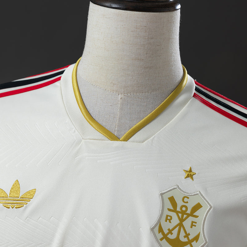 Camisa Torcedor 3 CR Flamengo 25 - Branco