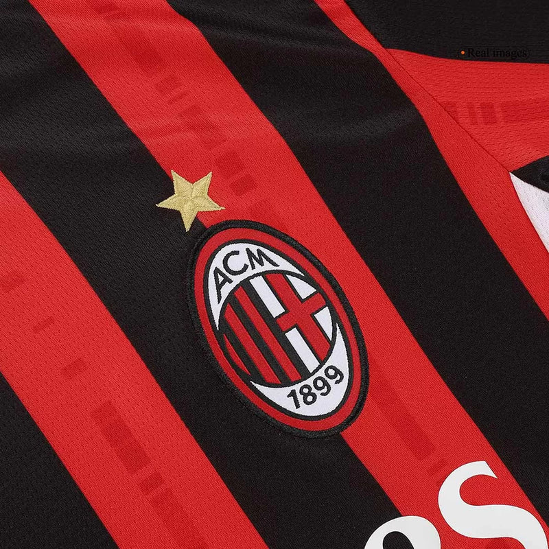 AC Milan Home Soccer Jersey 2024/25 Masculino