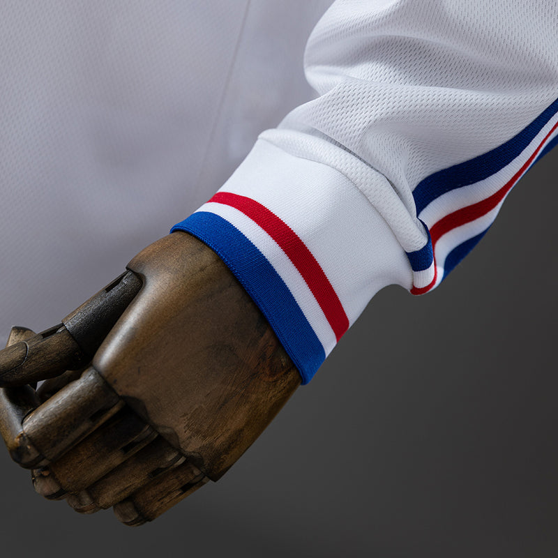 Camisa II Seleção França Retro 1998 - Manga Longa - Allteams Imports