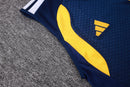Kit Treino Boca Juniors 2026/27 Verão Azul-Marinho e Amarelo