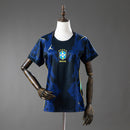 Camisa Feminina Seleção Brasileira Azul 2026 Copa do Mundo