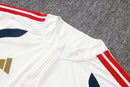 Conjunto de Treino de Inverno Bayern de Munique 2026/27 Branco e Azul-Marinho
