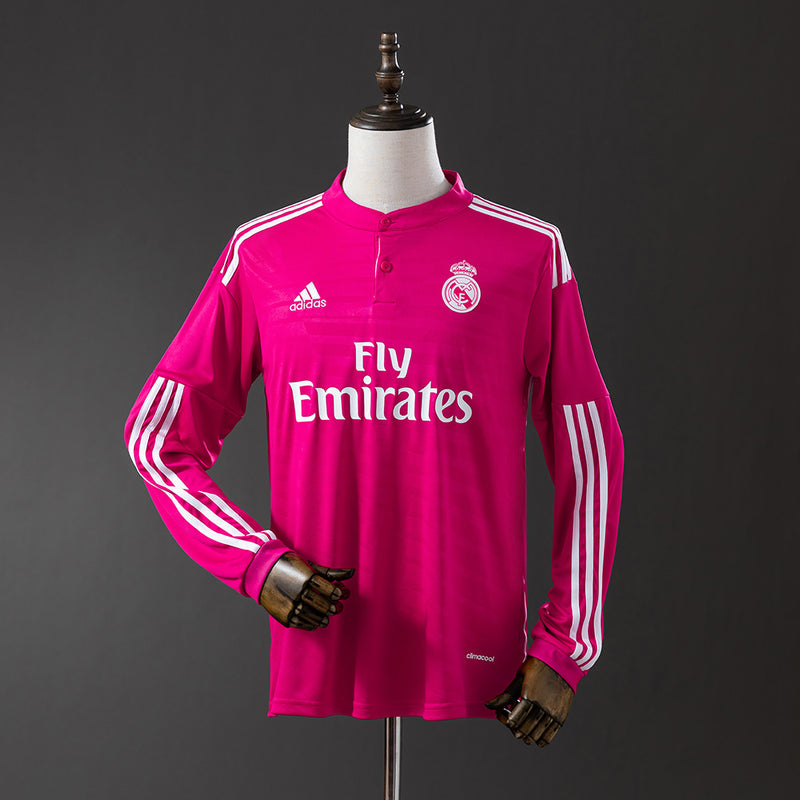 Camisa Retro Real Madrid 2014/15 - Manga Longa - Allteams Imports