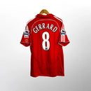Camisa Liverpool 2007/08 Titular Steven Gerrard Nº 8 Retrô