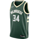 Regata NBA Milwaukee Bucks Icon Edition Jersey Giannis Antetokounmpo 34
