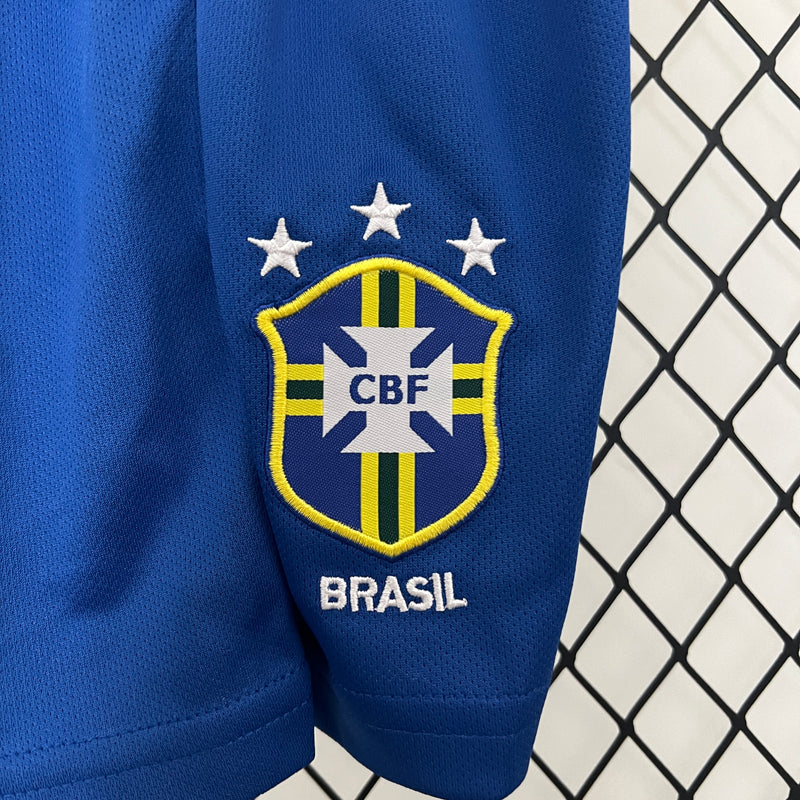 Kit Infantil Retro Seleção Brasileira 93-94