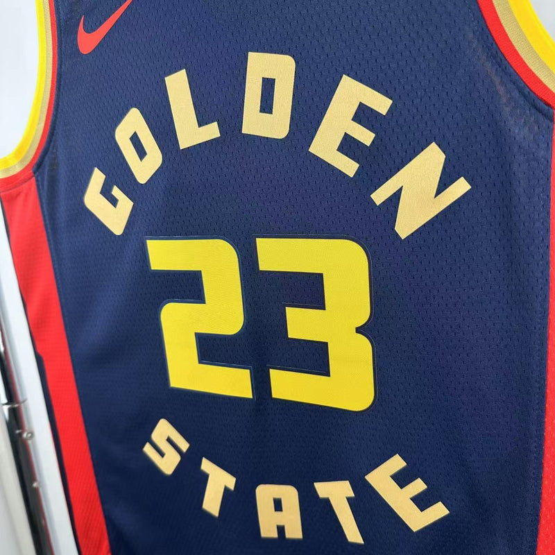 Camisa NBA Golden State Warriors Navy City Edition 24/25 GREEN