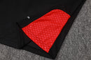 Conjunto de Treino de Inverno Manchester United 2026/27 Preto e Vermelho