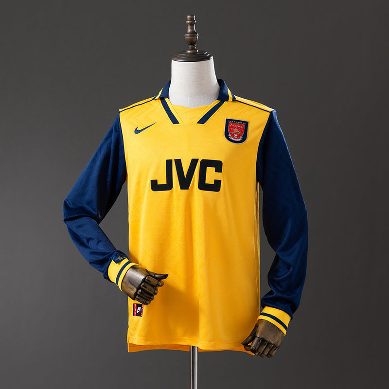 Camisa Arsenal Retro 1996 - Manga Longa - Allteams Imports