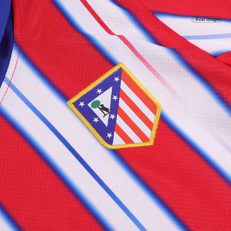 Kid's Atletico Madrid Home Jersey Kit(Jersey+Shorts) 2024/25