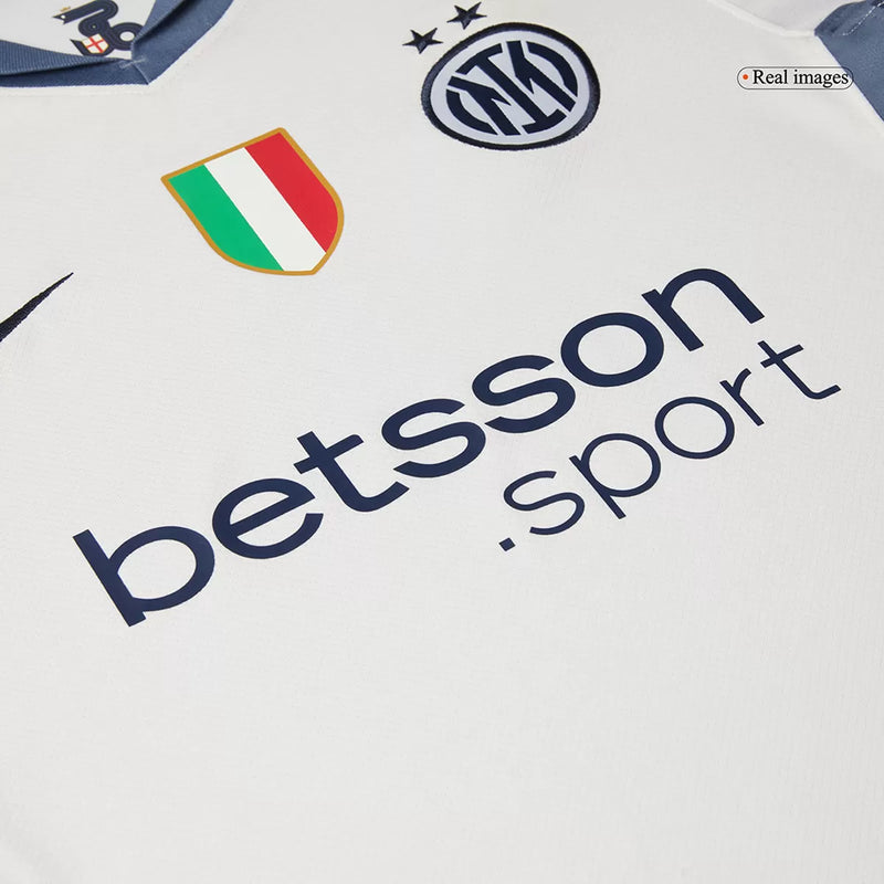 Camisa de futebol reserva masculina do Inter de Milão 2024/25 (Masculino)