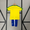 Kit Infantil Retro Seleção Brasileira 1998