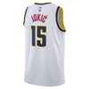 Regata NBA Nike Swingman - Denver Nuggets Branca - JOVIC