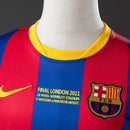 Camisa Barcelona 2010/11 (Final Champios) - Manga Longa - Allteams Imports