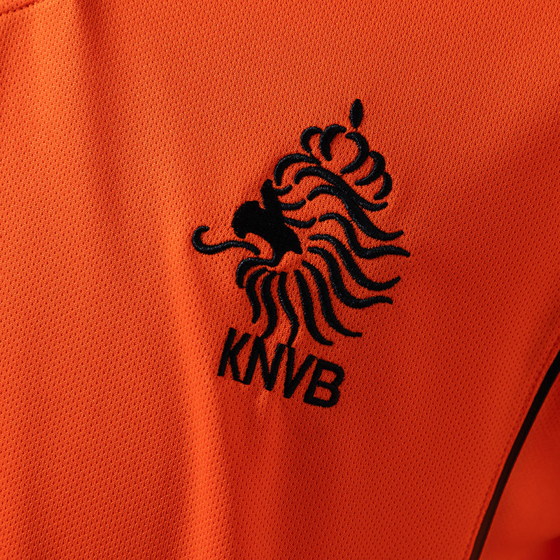 Camisa Seleção Holanda Retro 1998 - Manga Longa - Allteams Imports
