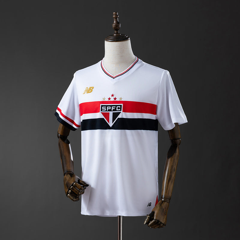 Camisa São Paulo 25/26 + Pacths Libertadores - Allteams Imports