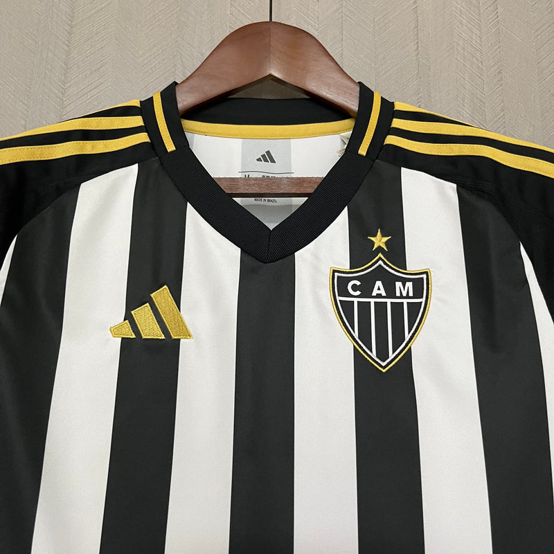 Camisa lançamento Atlético Mineiro 25/26 + Pacths Libertadores (Masculino)
