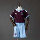 Kit Infantil Aston Villa 2026/27 - TITULAR