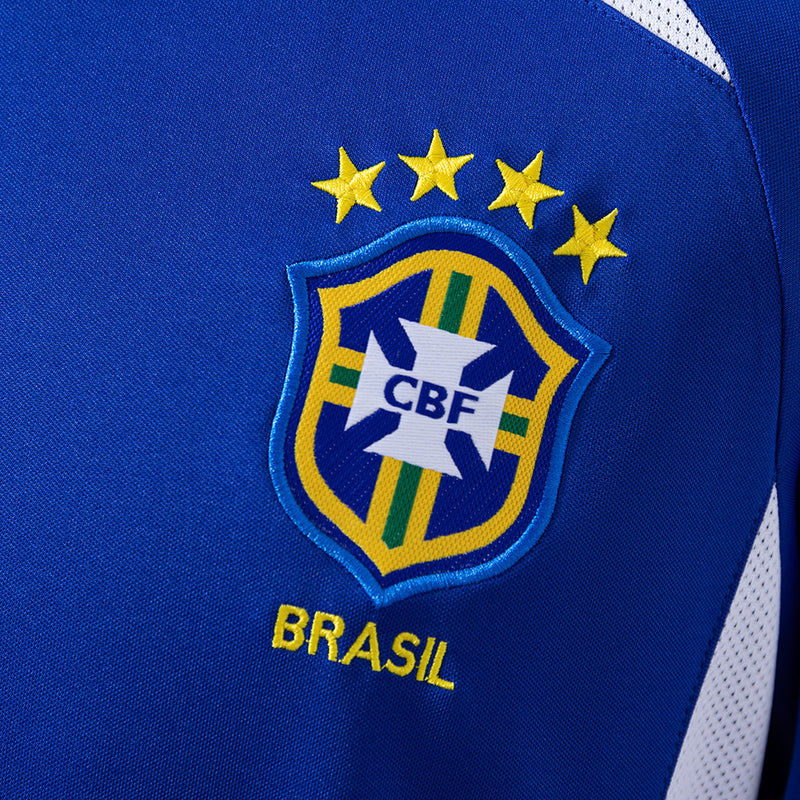 Camisa Seleção Brasileira Retro 2002 - Manga Longa - Allteams Imports