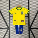 Kit Infantil Retro Seleção Brasileira 1998