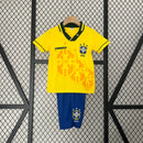 Kit Infantil Retro Seleção Brasileira 93-94