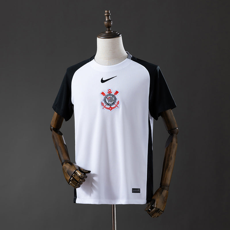 Camisa Corinthians 25/26 + Pacths Libertadores Torcedor - Allteams Imports