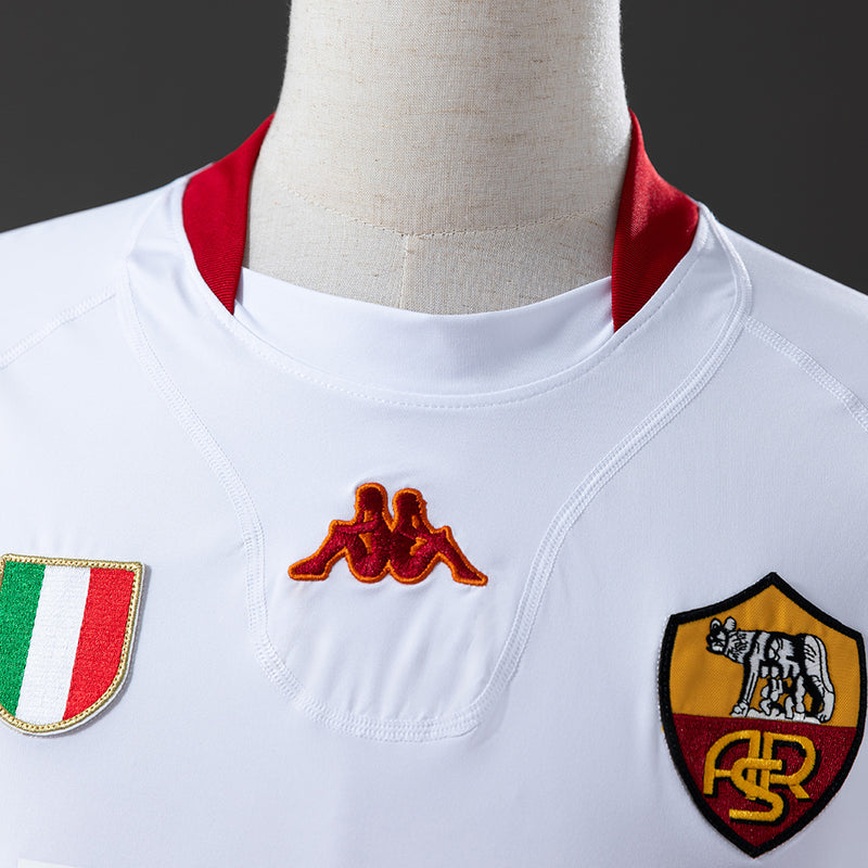 Camisa Retro Roma 2001 - Manga Longa - Allteams Imports