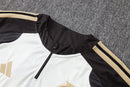 Conjunto de Treino de Inverno Flamengo 2026/27 Branco e Preto