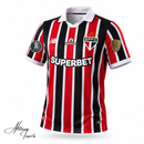 Camisa II São Paulo 2026 + Patches Libertadores Premium | AllTeams