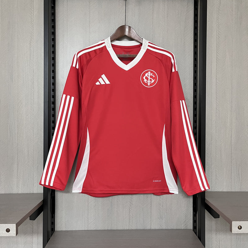 Camisa Manga Longa Lançamento internacional 24/26 + Patchs Libertadores