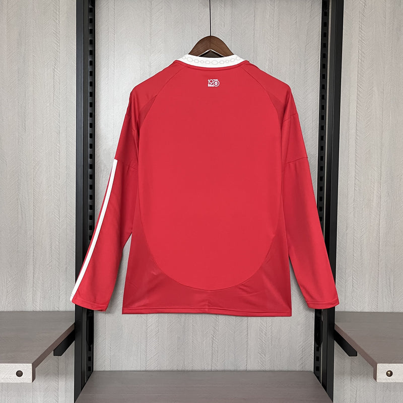 Camisa Manga Longa Lançamento internacional 24/26 + Patchs Libertadores