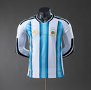 Camisa Manga Longa Player Authentic Argentina 2026 Copa do mundo - Masculino