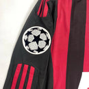 Camisa Retrô AC Milan 2009/10 Ronaldinho Gaúcho Manga Longa