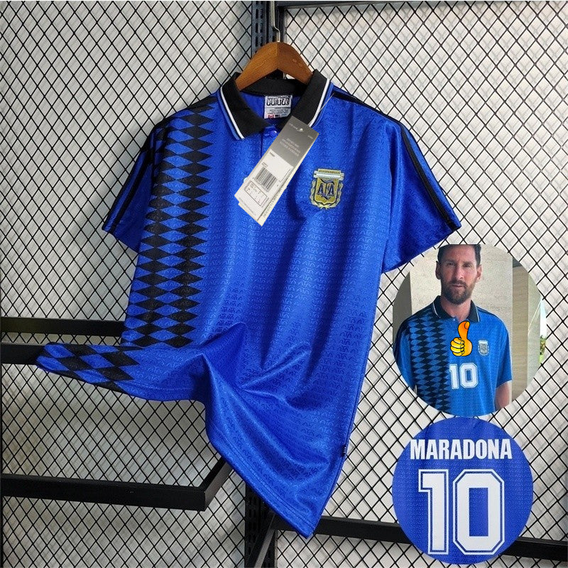 Camisa Retro MARADONA  Seleção Argentina 93/94 Masculino