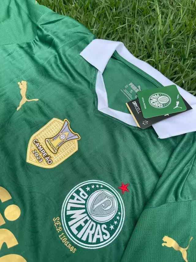 Camisa Palmeiras 24/25 + Pacth Campeão Brasileiro (Masculino)